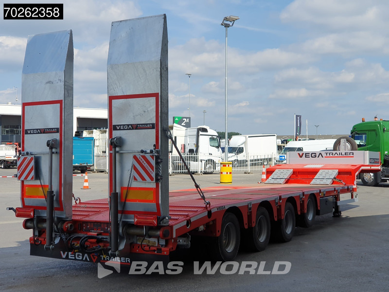 Vega STANDARD LOWBED 2 axles Lift + 2xLenkachse Hydraulic Ramps - סמיטריילר עם מטען נמוך: תמונה 5 Vega STANDARD LOWBED 2 axles Lift + 2xLenkachse Hydraulic Ramps - סמיטריילר עם מטען נמוך: תמונה 5