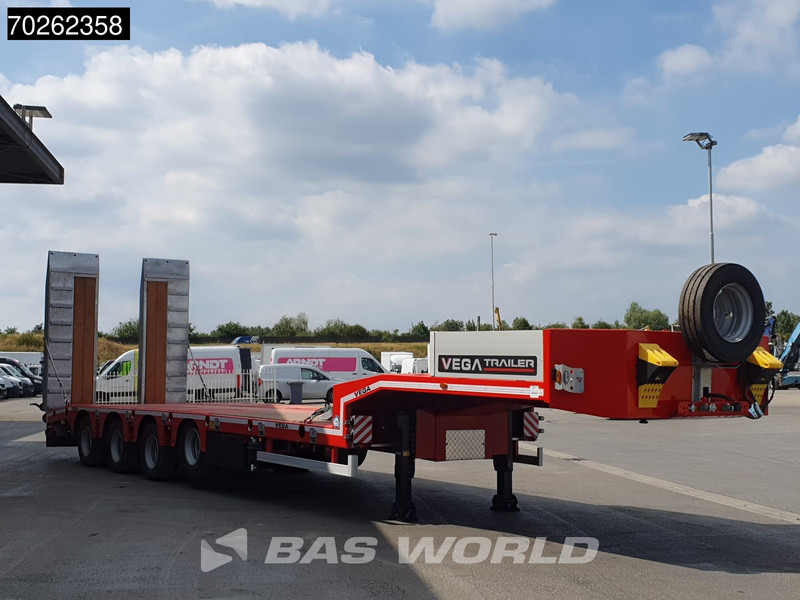 Vega STANDARD LOWBED 2 axles Lift + 2xLenkachse Hydraulic Ramps - סמיטריילר עם מטען נמוך: תמונה 3 Vega STANDARD LOWBED 2 axles Lift + 2xLenkachse Hydraulic Ramps - סמיטריילר עם מטען נמוך: תמונה 3