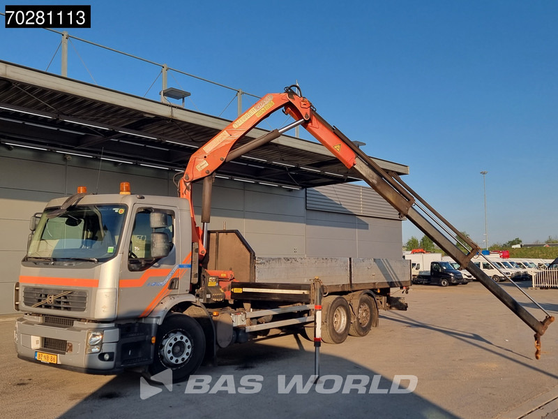 Volvo FE 280 6X2 NL-Truck Palfinger PK15500 Kran Crane Manual Liftachse Euro 4 - משאית צד נופל/ שטוחה, משאית מנוף: תמונה 5 Volvo FE 280 6X2 NL-Truck Palfinger PK15500 Kran Crane Manual Liftachse Euro 4 - משאית צד נופל/ שטוחה, משאית מנוף: תמונה 5