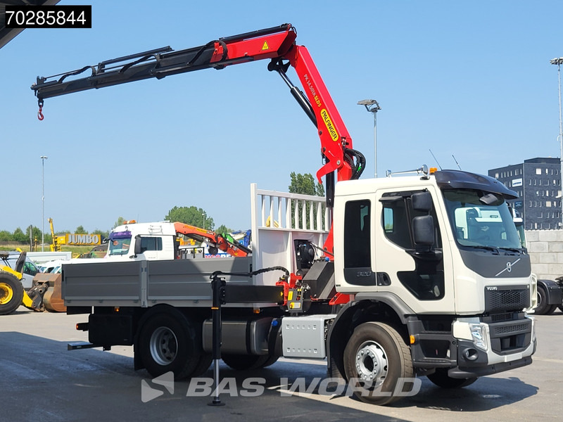 Volvo FE 320 4X2 NEW! Palfinger PK14.501K SLD5 Remote Crane Kran Euro 6 - משאית צד נופל/ שטוחה, משאית מנוף: תמונה 3 Volvo FE 320 4X2 NEW! Palfinger PK14.501K SLD5 Remote Crane Kran Euro 6 - משאית צד נופל/ שטוחה, משאית מנוף: תמונה 3