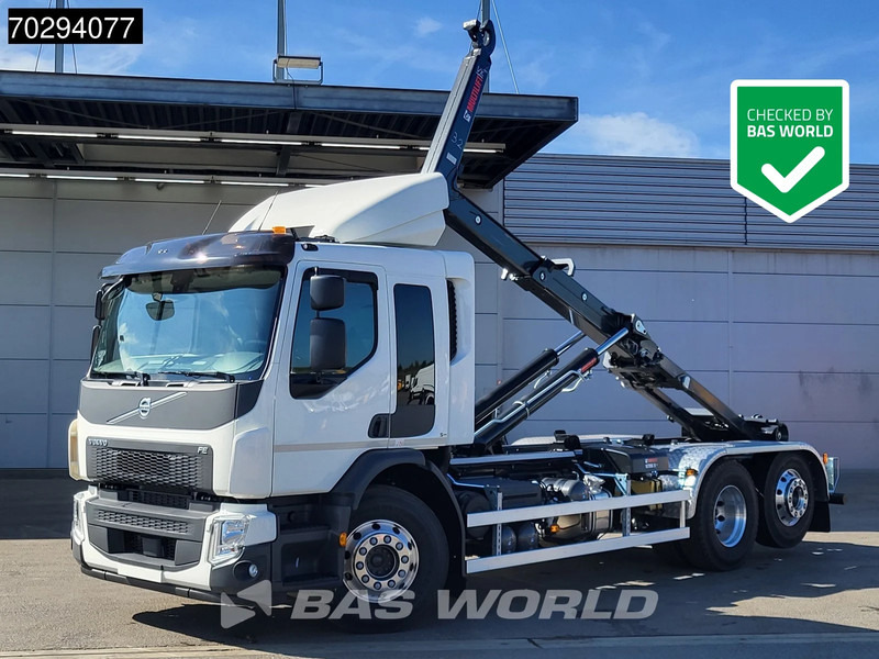 Volvo FE 320 6X2 NEW HIAB 21Tons Abrollkipper Lift+Lenkachse Automatic Euro 6 - משאית הרמת וו: תמונה 1 Volvo FE 320 6X2 NEW HIAB 21Tons Abrollkipper Lift+Lenkachse Automatic Euro 6 - משאית הרמת וו: תמונה 1