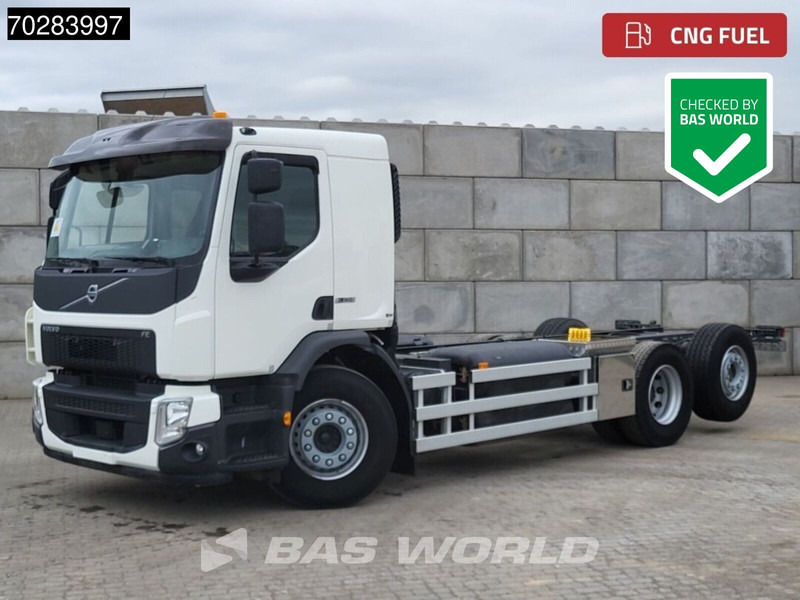 Volvo FE 320 FE 6X2 CNG Full Air suspension Lift+steering Axle Retarder Euro 6 - משאית עם שלדת תא: תמונה 1 Volvo FE 320 FE 6X2 CNG Full Air suspension Lift+steering Axle Retarder Euro 6 - משאית עם שלדת תא: תמונה 1
