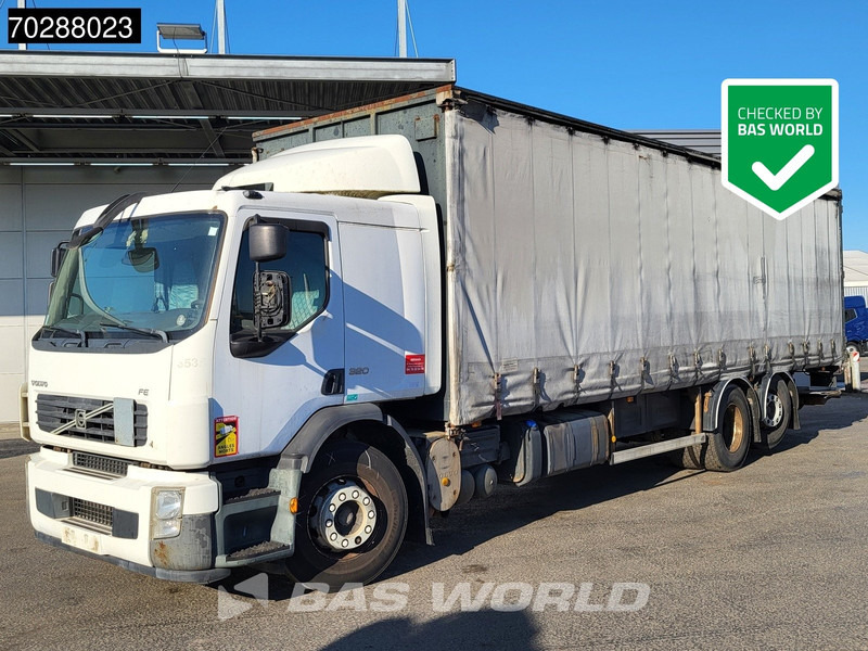 Volvo FE 320 FL 6X2 Lift axle Ladebordwand Manual Euro 4 - משאית וילונות צד: תמונה 1 Volvo FE 320 FL 6X2 Lift axle Ladebordwand Manual Euro 4 - משאית וילונות צד: תמונה 1