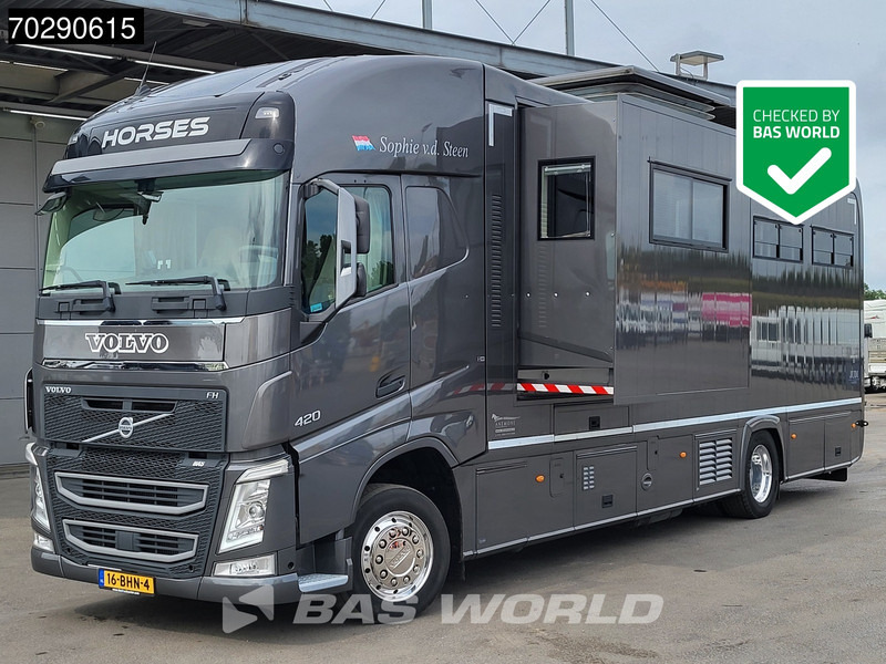 Volvo FH 420 FH 4X2 NL-Truck Xenon Navi ACC Euro 6 - משאית סוסים: תמונה 1 Volvo FH 420 FH 4X2 NL-Truck Xenon Navi ACC Euro 6 - משאית סוסים: תמונה 1