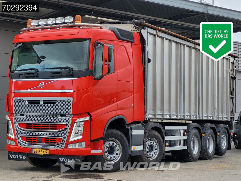 משאית Volvo FH 460 10X4 40m3 Aluminium Pusher tarpaulin Lift+steering Axle VEB+ Euro 6: תמונה 1