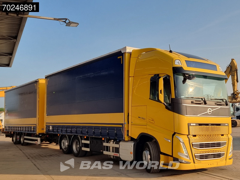 Volvo FH 460 6X2 LNG combi ACC Navi Standklima Liftachse LED EURO 6 - משאית וילונות צד: תמונה 5 Volvo FH 460 6X2 LNG combi ACC Navi Standklima Liftachse LED EURO 6 - משאית וילונות צד: תמונה 5