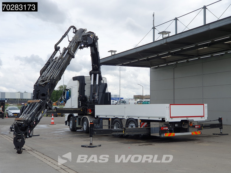 Volvo FH 460 8X2 Effer 1000 9S/6S Crane Kran Winch JIB Lift-Lenkachse Euro 6 - משאית צד נופל/ שטוחה, משאית מנוף: תמונה 5 Volvo FH 460 8X2 Effer 1000 9S/6S Crane Kran Winch JIB Lift-Lenkachse Euro 6 - משאית צד נופל/ שטוחה, משאית מנוף: תמונה 5