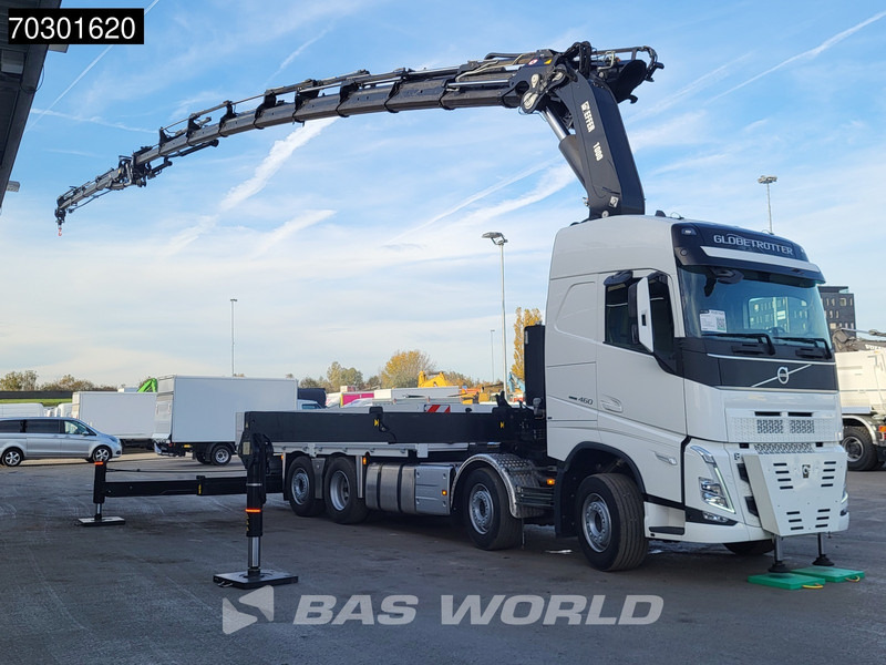 Volvo FH 460 8X2 UNUSED EFFER 1000 9S + 6S Crane + Fly-Jib Lift+Lenkachse VEB+ Euro 6 - משאית צד נופל/ שטוחה, משאית מנוף: תמונה 5 Volvo FH 460 8X2 UNUSED EFFER 1000 9S + 6S Crane + Fly-Jib Lift+Lenkachse VEB+ Euro 6 - משאית צד נופל/ שטוחה, משאית מנוף: תמונה 5