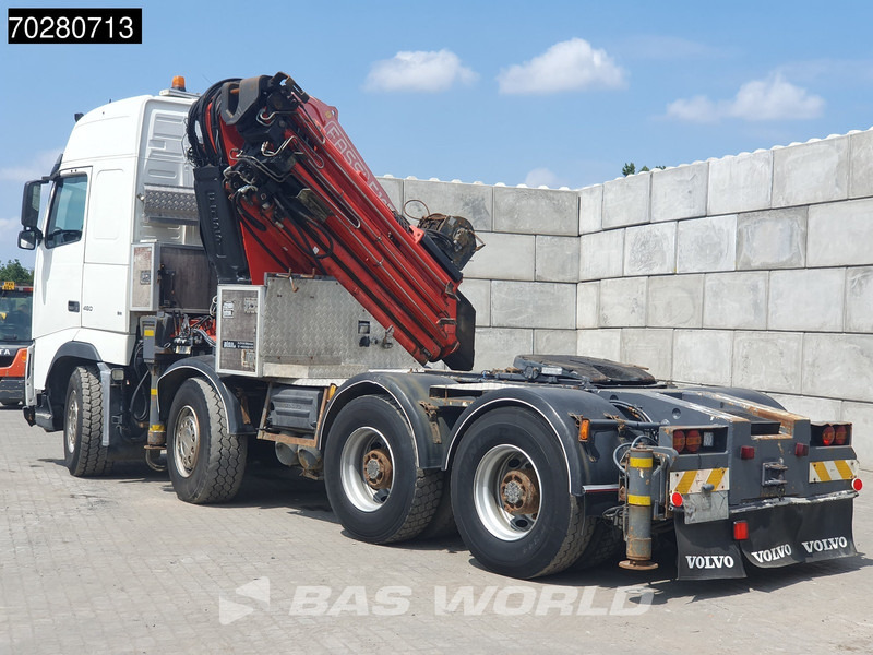 יחידת טרקטור Volvo FH 460 FH 8X4 Manual Fassi F900A XP.27 Crane+Winch Big-Axle Lenkachse Kran Euro 3: תמונה 9