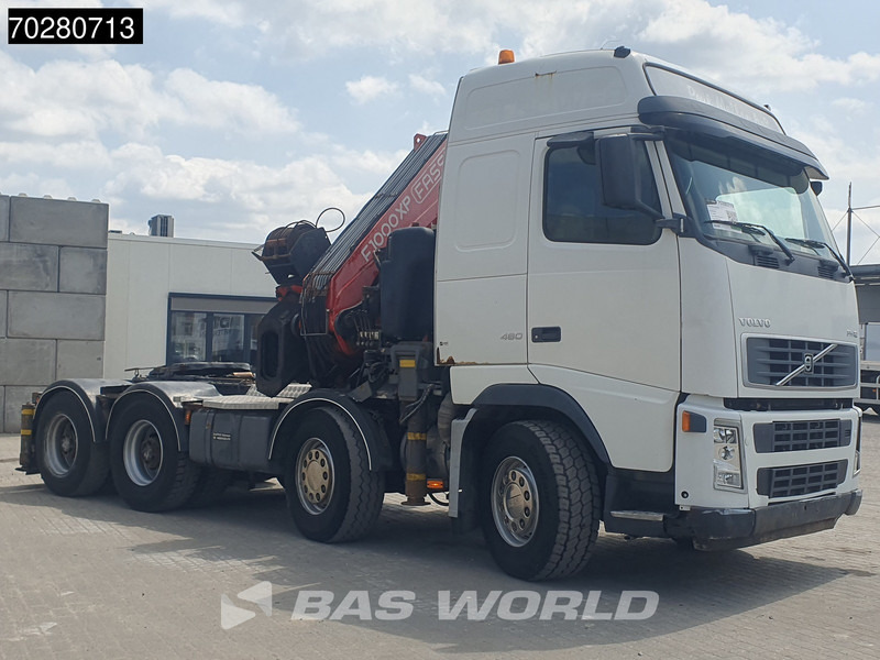 יחידת טרקטור Volvo FH 460 FH 8X4 Manual Fassi F900A XP.27 Crane+Winch Big-Axle Lenkachse Kran Euro 3: תמונה 10