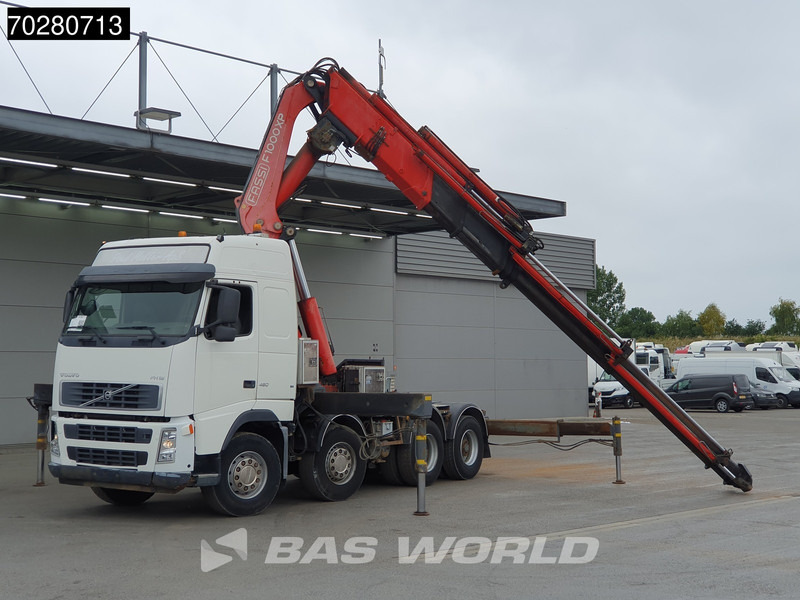 יחידת טרקטור Volvo FH 460 FH 8X4 Manual Fassi F900A XP.27 Crane+Winch Big-Axle Lenkachse Kran Euro 3: תמונה 5