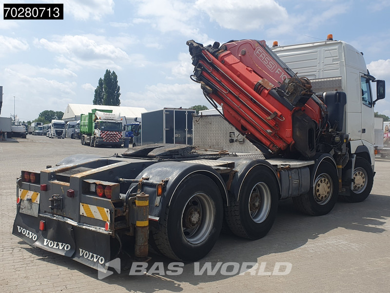 יחידת טרקטור Volvo FH 460 FH 8X4 Manual Fassi F900A XP.27 Crane+Winch Big-Axle Lenkachse Kran Euro 3: תמונה 11