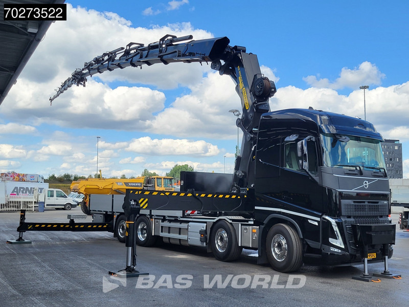Volvo FH 500 8X2 NEW NL-Truck Palfinger PK110002 SH Crane + Fly-Jib Winch VEB+ - משאית צד נופל/ שטוחה, משאית מנוף: תמונה 3 Volvo FH 500 8X2 NEW NL-Truck Palfinger PK110002 SH Crane + Fly-Jib Winch VEB+ - משאית צד נופל/ שטוחה, משאית מנוף: תמונה 3