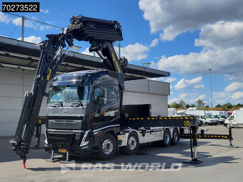 Volvo FH 500 8X2 NEW NL-Truck Palfinger PK110002 SH Crane + Fly-Jib Winch VEB+ - משאית צד נופל/ שטוחה, משאית מנוף: תמונה 5 Volvo FH 500 8X2 NEW NL-Truck Palfinger PK110002 SH Crane + Fly-Jib Winch VEB+ - משאית צד נופל/ שטוחה, משאית מנוף: תמונה 5