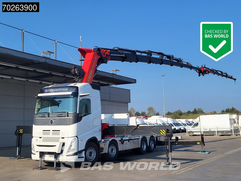 Volvo FH 500 8X2 NEW! Palfinger PK110002 SH Crane + Fly-Jib Winch VEB+ Euro 6 - משאית צד נופל/ שטוחה, משאית מנוף: תמונה 1 Volvo FH 500 8X2 NEW! Palfinger PK110002 SH Crane + Fly-Jib Winch VEB+ Euro 6 - משאית צד נופל/ שטוחה, משאית מנוף: תמונה 1