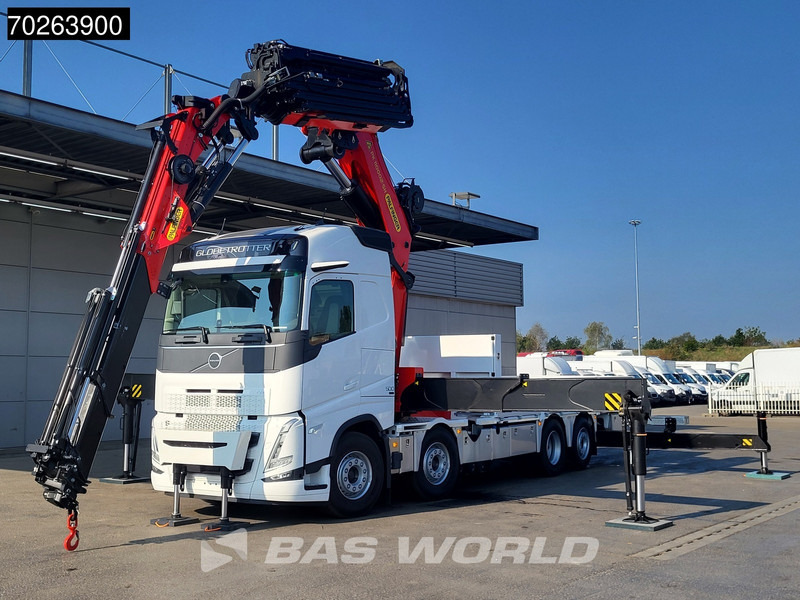 Volvo FH 500 8X2 Palfinger PK110002 SH Crane + Fly-Jib Winch VEB+ Euro 6 - משאית צד נופל/ שטוחה, משאית מנוף: תמונה 5 Volvo FH 500 8X2 Palfinger PK110002 SH Crane + Fly-Jib Winch VEB+ Euro 6 - משאית צד נופל/ שטוחה, משאית מנוף: תמונה 5