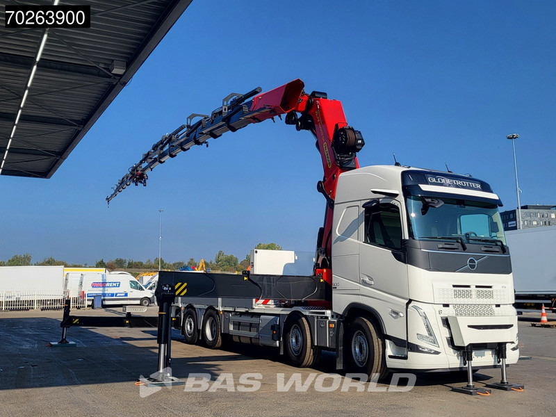 Volvo FH 500 8X2 Palfinger PK110002 SH Crane + Fly-Jib Winch VEB+ Euro 6 - משאית צד נופל/ שטוחה, משאית מנוף: תמונה 3 Volvo FH 500 8X2 Palfinger PK110002 SH Crane + Fly-Jib Winch VEB+ Euro 6 - משאית צד נופל/ שטוחה, משאית מנוף: תמונה 3