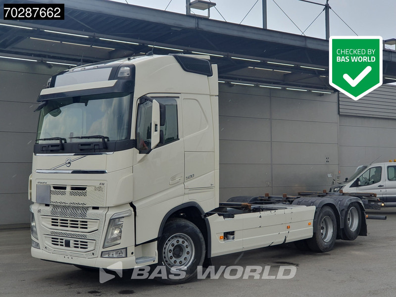 Volvo FH 500 FH 6X2 BDF Liftaxle Automatic Xenon Navi ACC Euro 6 - מוביל מכולות/ משאית החלפת גוף: תמונה 1 Volvo FH 500 FH 6X2 BDF Liftaxle Automatic Xenon Navi ACC Euro 6 - מוביל מכולות/ משאית החלפת גוף: תמונה 1