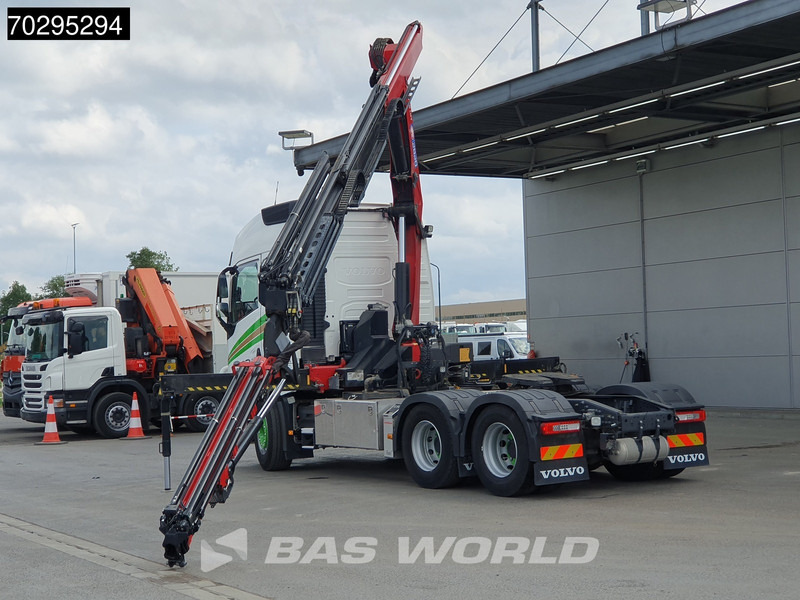 Volvo FH 500 FH 6X4 Full-Air Liftachse HMF 2820K-RCS Crane+JIB Remote Control I-ParkCool VDS LED Kran - משאית צד נופל/ שטוחה, משאית מנוף: תמונה 5 Volvo FH 500 FH 6X4 Full-Air Liftachse HMF 2820K-RCS Crane+JIB Remote Control I-ParkCool VDS LED Kran - משאית צד נופל/ שטוחה, משאית מנוף: תמונה 5