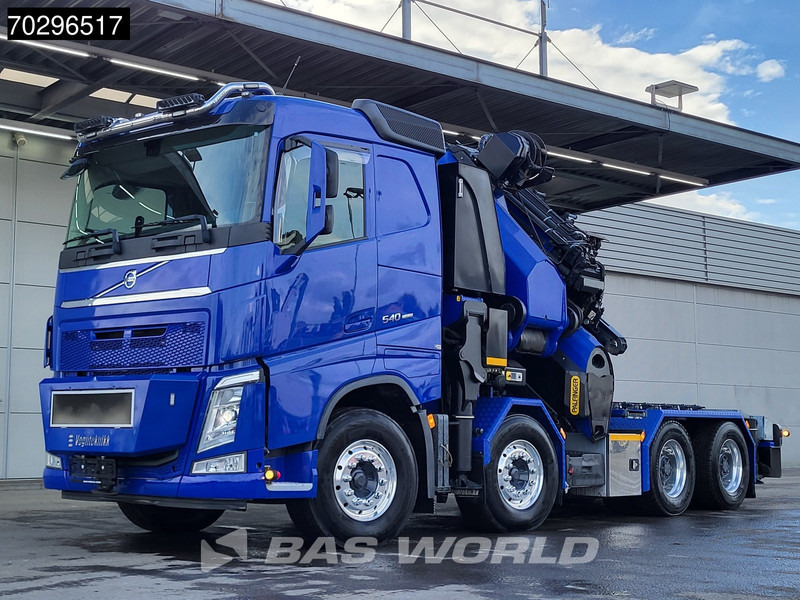 Volvo FH 540 FH 8X4 Palfinger PK165.002 TEC G Fly-Jib Winch Big-Axle VEB+ Euro 6 - משאית צד נופל/ שטוחה, משאית מנוף: תמונה 5 Volvo FH 540 FH 8X4 Palfinger PK165.002 TEC G Fly-Jib Winch Big-Axle VEB+ Euro 6 - משאית צד נופל/ שטוחה, משאית מנוף: תמונה 5