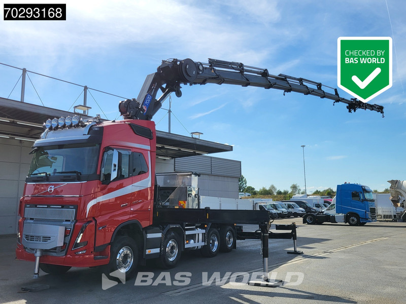 Volvo FH16 650 FH16 8X2 Tractorhead HMF 7020K-RCS Crane + Fly-Jib Lift+Steering Axle Navi ACC - יחידת טרקטור: תמונה 1 Volvo FH16 650 FH16 8X2 Tractorhead HMF 7020K-RCS Crane + Fly-Jib Lift+Steering Axle Navi ACC - יחידת טרקטור: תמונה 1