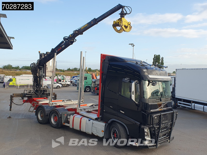 Volvo FH16 750 FH16 6X4 HIAB E96S 79 Crane Retarder Dynamic-Steering Euro 6 - משאית עץ, משאית מנוף: תמונה 3 Volvo FH16 750 FH16 6X4 HIAB E96S 79 Crane Retarder Dynamic-Steering Euro 6 - משאית עץ, משאית מנוף: תמונה 3