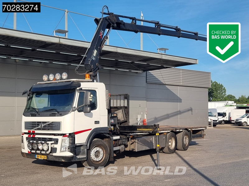 Volvo FM 300 6X2 NL-Truck Hiab 144 E-5 Hiduo Kran Crane Lift+Lenkachse Euro 5 - משאית צד נופל/ שטוחה, משאית מנוף: תמונה 1 Volvo FM 300 6X2 NL-Truck Hiab 144 E-5 Hiduo Kran Crane Lift+Lenkachse Euro 5 - משאית צד נופל/ שטוחה, משאית מנוף: תמונה 1