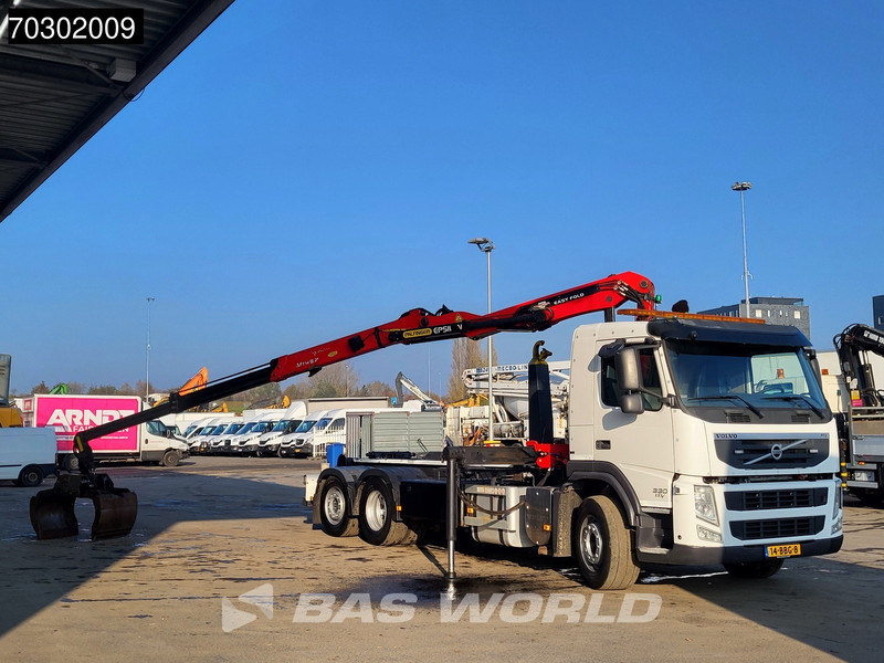 Volvo FM 330 FM 6X2 Palfinger Epsilon Z-Crane VDL Hook Lift+Steering Axle - משאית הרמת וו, משאית מנוף: תמונה 5 Volvo FM 330 FM 6X2 Palfinger Epsilon Z-Crane VDL Hook Lift+Steering Axle - משאית הרמת וו, משאית מנוף: תמונה 5