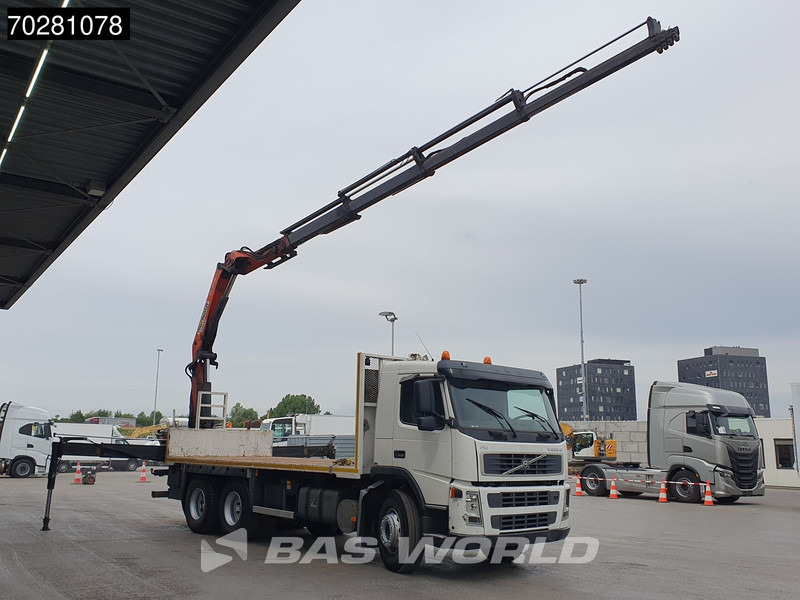 Volvo FM 340 6X4 Manual Hydrauliek Kraan Palfinger Euro 3 - משאית צד נופל/ שטוחה, משאית מנוף: תמונה 3 Volvo FM 340 6X4 Manual Hydrauliek Kraan Palfinger Euro 3 - משאית צד נופל/ שטוחה, משאית מנוף: תמונה 3