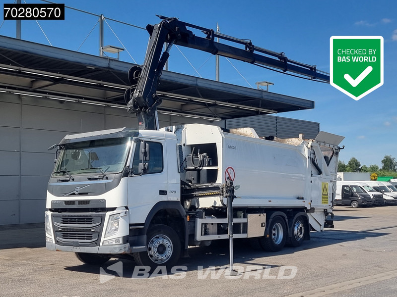 Volvo FM 370 6X2 Hiab X-Hipro 162 Kran GeesinkNorba Lift+Lenkachse VEB Euro 6 - משאית אשפה: תמונה 1 Volvo FM 370 6X2 Hiab X-Hipro 162 Kran GeesinkNorba Lift+Lenkachse VEB Euro 6 - משאית אשפה: תמונה 1