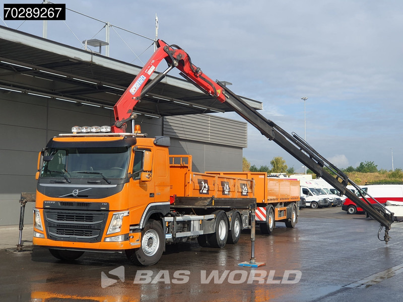 Volvo FM 420 6X2 Combi HMF 2120 K 4 Crane Kran Lift+lenkasche Euro 6 - מזהיר, משאית מנוף: תמונה 5 Volvo FM 420 6X2 Combi HMF 2120 K 4 Crane Kran Lift+lenkasche Euro 6 - מזהיר, משאית מנוף: תמונה 5