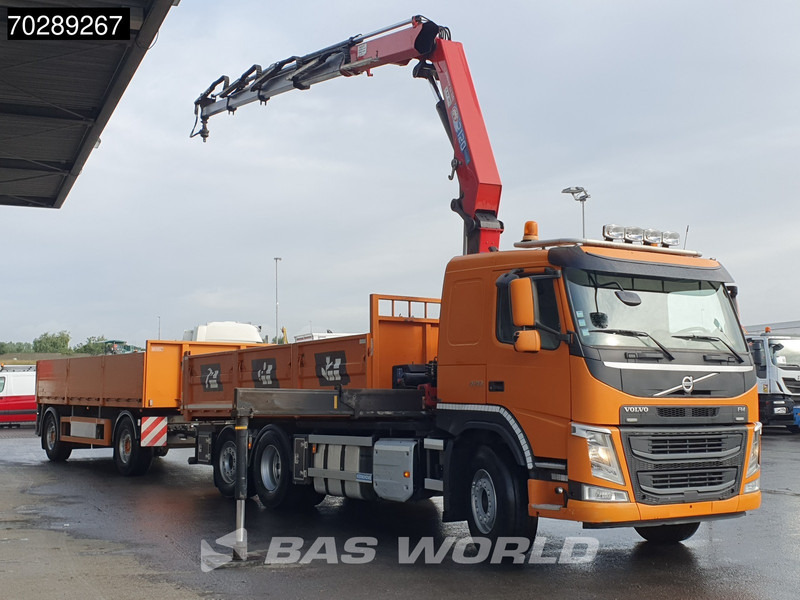 Volvo FM 420 6X2 Combi HMF 2120 K 4 Crane Kran Lift+lenkasche Euro 6 - מזהיר, משאית מנוף: תמונה 3 Volvo FM 420 6X2 Combi HMF 2120 K 4 Crane Kran Lift+lenkasche Euro 6 - מזהיר, משאית מנוף: תמונה 3