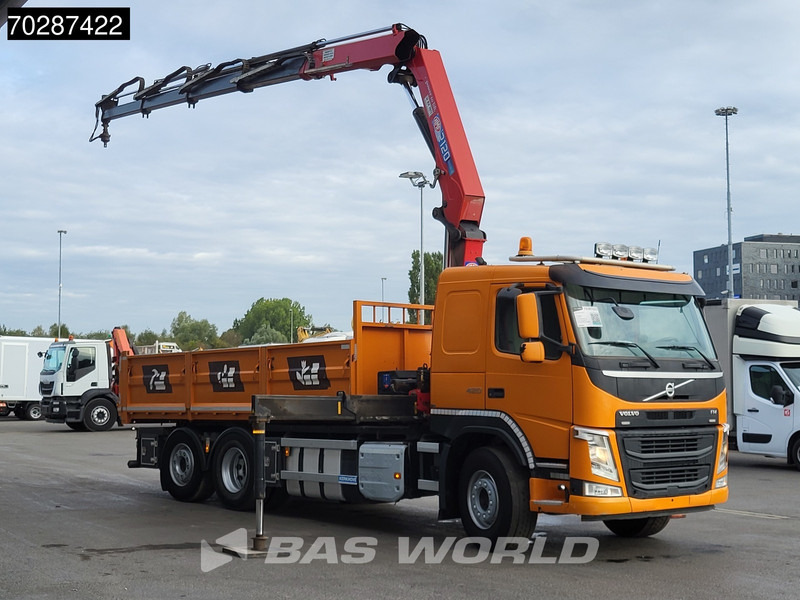 Volvo FM 420 6X2 HMF 2120 K 4 Crane Lift+lenkasche Euro 6 - מזהיר, משאית מנוף: תמונה 3 Volvo FM 420 6X2 HMF 2120 K 4 Crane Lift+lenkasche Euro 6 - מזהיר, משאית מנוף: תמונה 3