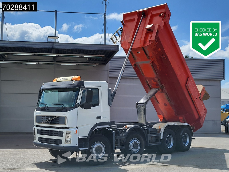 Volvo FM 440 8X4 14m3 Meiller Tipper Steelsuspension Big-Axle Euro 3 - מזהיר: תמונה 1 Volvo FM 440 8X4 14m3 Meiller Tipper Steelsuspension Big-Axle Euro 3 - מזהיר: תמונה 1