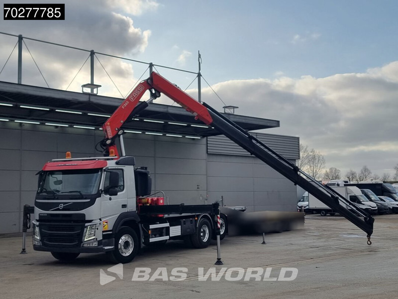 Volvo FM 460 6X2 Fassi F365A.2.25 E-Dynamic Retarder Euro 6 Kraan Crane - משאית צד נופל/ שטוחה, משאית מנוף: תמונה 5 Volvo FM 460 6X2 Fassi F365A.2.25 E-Dynamic Retarder Euro 6 Kraan Crane - משאית צד נופל/ שטוחה, משאית מנוף: תמונה 5