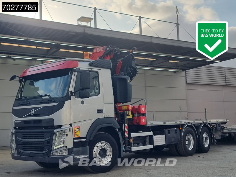 Volvo FM 460 6X2 Fassi F365A.2.25 E-Dynamic Retarder Euro 6 Kraan Crane - משאית צד נופל/ שטוחה, משאית מנוף: תמונה 2 Volvo FM 460 6X2 Fassi F365A.2.25 E-Dynamic Retarder Euro 6 Kraan Crane - משאית צד נופל/ שטוחה, משאית מנוף: תמונה 2