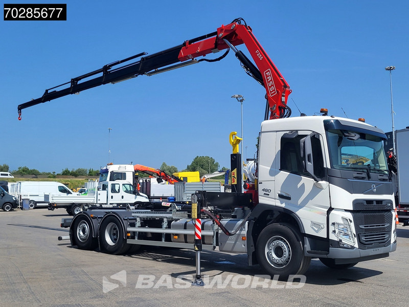 Volvo FM 460 6X2 NEW! FASSI F235A.0.25 Kran + HYVA 20-57-S Lift+steering axle Euro 6 - משאית הרמת וו, משאית מנוף: תמונה 3 Volvo FM 460 6X2 NEW! FASSI F235A.0.25 Kran + HYVA 20-57-S Lift+steering axle Euro 6 - משאית הרמת וו, משאית מנוף: תמונה 3