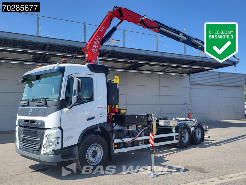 Volvo FM 460 6X2 NEW! FASSI F235A.0.25 Kran + HYVA 20-57-S Lift+steering axle Euro 6 - משאית הרמת וו, משאית מנוף: תמונה 1 Volvo FM 460 6X2 NEW! FASSI F235A.0.25 Kran + HYVA 20-57-S Lift+steering axle Euro 6 - משאית הרמת וו, משאית מנוף: תמונה 1