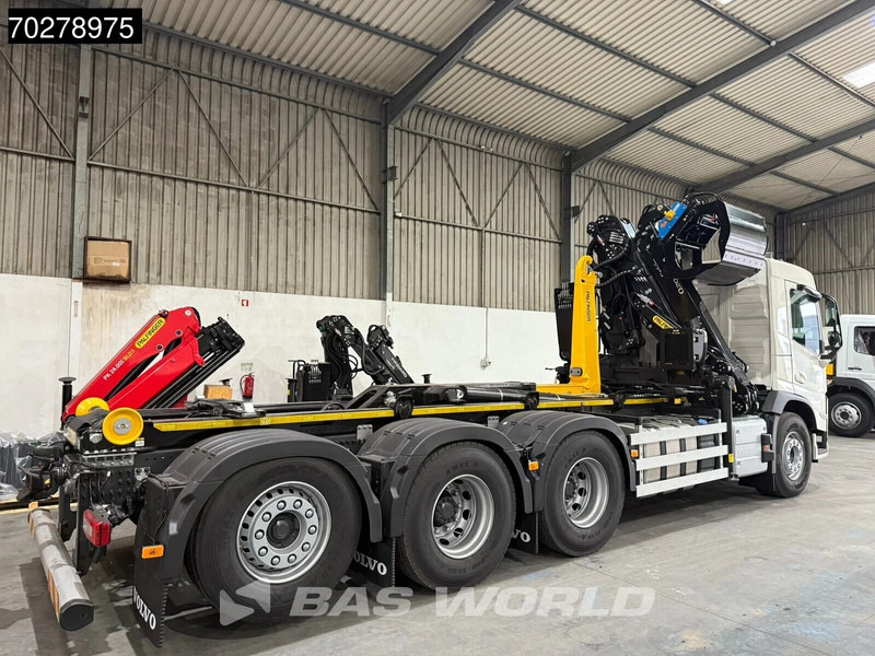 Volvo FM 460 8X4 NEW! Palfinger Q200Z95TR HPLS Crane + HT 24 TEC Hooklift ACC LED - משאית הרמת וו, משאית מנוף: תמונה 3 Volvo FM 460 8X4 NEW! Palfinger Q200Z95TR HPLS Crane + HT 24 TEC Hooklift ACC LED - משאית הרמת וו, משאית מנוף: תמונה 3