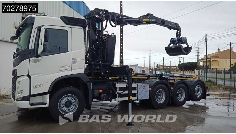 Volvo FM 460 8X4 NEW! Palfinger Q200Z95TR HPLS Crane + HT 24 TEC Hooklift ACC LED - משאית הרמת וו, משאית מנוף: תמונה 5 Volvo FM 460 8X4 NEW! Palfinger Q200Z95TR HPLS Crane + HT 24 TEC Hooklift ACC LED - משאית הרמת וו, משאית מנוף: תמונה 5