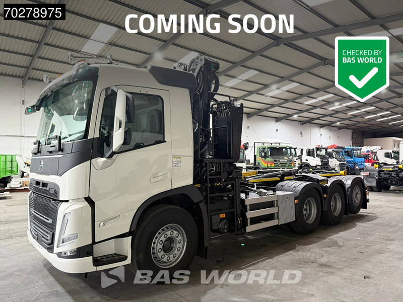 Volvo FM 460 8X4 NEW! Palfinger Q200Z95TR HPLS Crane + HT 24 TEC Hooklift ACC LED - משאית הרמת וו, משאית מנוף: תמונה 1 Volvo FM 460 8X4 NEW! Palfinger Q200Z95TR HPLS Crane + HT 24 TEC Hooklift ACC LED - משאית הרמת וו, משאית מנוף: תמונה 1