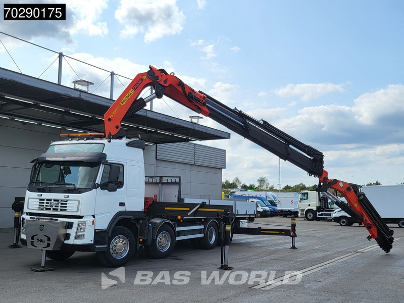 Volvo FM 480 8X2 Palfinger PK85002 Crane+Jib Lifting-Axle Big-Axle Automatic Euro 4 - משאית צד נופל/ שטוחה, משאית מנוף: תמונה 5 Volvo FM 480 8X2 Palfinger PK85002 Crane+Jib Lifting-Axle Big-Axle Automatic Euro 4 - משאית צד נופל/ שטוחה, משאית מנוף: תמונה 5