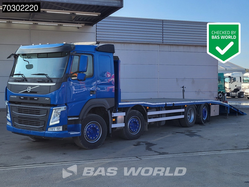 Volvo FM 500 FM 8X2 Machine transporter Winch Lift-Axle Automatic Euro 6 - משאית הובלה אוטומטית: תמונה 1 Volvo FM 500 FM 8X2 Machine transporter Winch Lift-Axle Automatic Euro 6 - משאית הובלה אוטומטית: תמונה 1