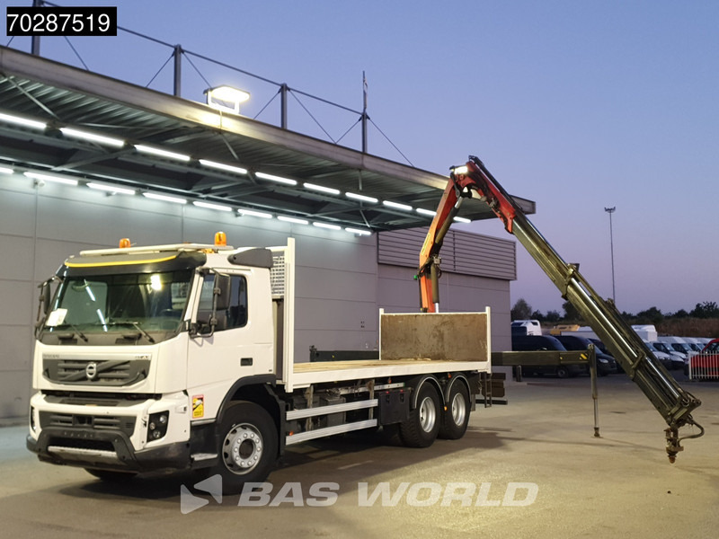 Volvo FMX 370 6X4 Palfinger PK18002 EH Crane Kran Automatic Euro 5 - משאית צד נופל/ שטוחה, משאית מנוף: תמונה 5 Volvo FMX 370 6X4 Palfinger PK18002 EH Crane Kran Automatic Euro 5 - משאית צד נופל/ שטוחה, משאית מנוף: תמונה 5