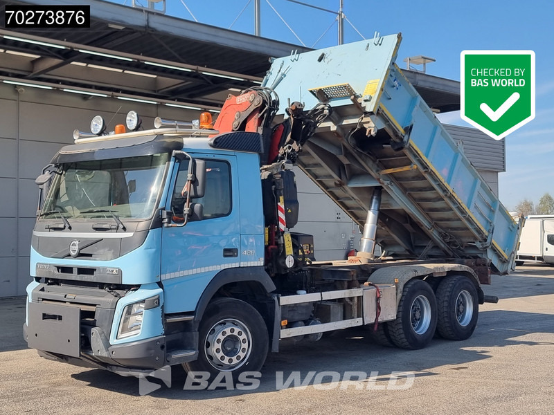 Volvo FMX 420 6X4 Fassi F155A.2.22 Crane 9m3 Big-Axle Automatic Euro 5 - מזהיר, משאית מנוף: תמונה 5 Volvo FMX 420 6X4 Fassi F155A.2.22 Crane 9m3 Big-Axle Automatic Euro 5 - מזהיר, משאית מנוף: תמונה 5