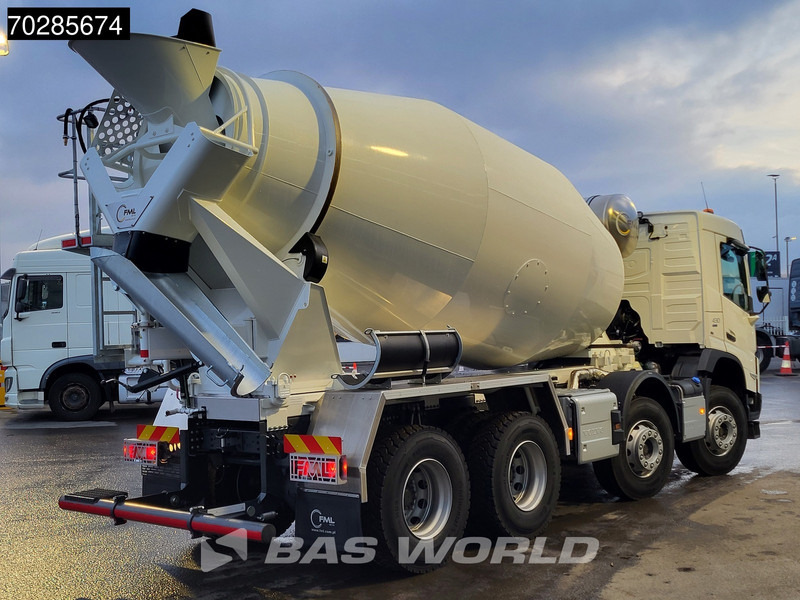 Volvo FMX 430 8X4 New! 10m3 FML Mixer Steelsuspension Automatic LED Euro 6 - משאית מערבלת בטון: תמונה 5 Volvo FMX 430 8X4 New! 10m3 FML Mixer Steelsuspension Automatic LED Euro 6 - משאית מערבלת בטון: תמונה 5