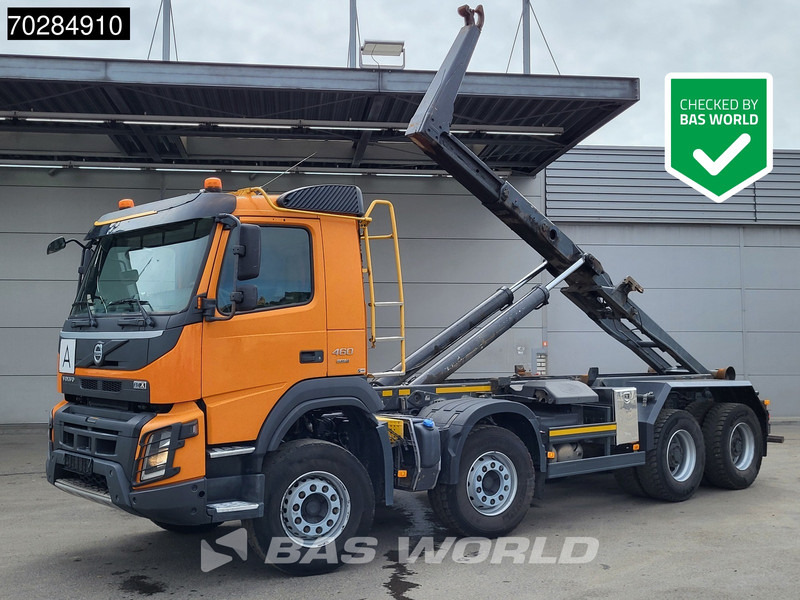 Volvo FMX 460 8X4 30t Meiller Hooklift Full Steel BigAxle Euro 6 - משאית הרמת וו: תמונה 1 Volvo FMX 460 8X4 30t Meiller Hooklift Full Steel BigAxle Euro 6 - משאית הרמת וו: תמונה 1