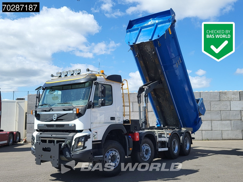 Volvo FMX 500 8X4 14m3 Manjot Tipper Retarder Automatic Big-Axle Euro 6 - מזהיר: תמונה 1 Volvo FMX 500 8X4 14m3 Manjot Tipper Retarder Automatic Big-Axle Euro 6 - מזהיר: תמונה 1