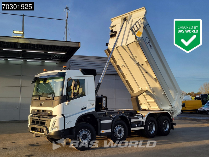 Volvo FMX 500 8X4 NEW! 18m3 tipper Steelsuspension Big-Axle Automatic Euro 6 - מזהיר: תמונה 1 Volvo FMX 500 8X4 NEW! 18m3 tipper Steelsuspension Big-Axle Automatic Euro 6 - מזהיר: תמונה 1