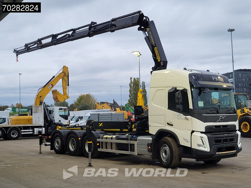 Volvo FMX 500 8X4 NEW! Palfinger PK33002 Crane + HT22TEC Hooklift Lift-Steering Axle - משאית הרמת וו, משאית מנוף: תמונה 3 Volvo FMX 500 8X4 NEW! Palfinger PK33002 Crane + HT22TEC Hooklift Lift-Steering Axle - משאית הרמת וו, משאית מנוף: תמונה 3